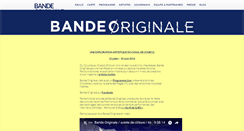 Desktop Screenshot of bande-originale.net
