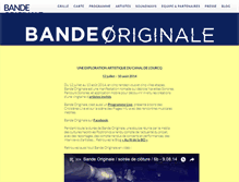 Tablet Screenshot of bande-originale.net